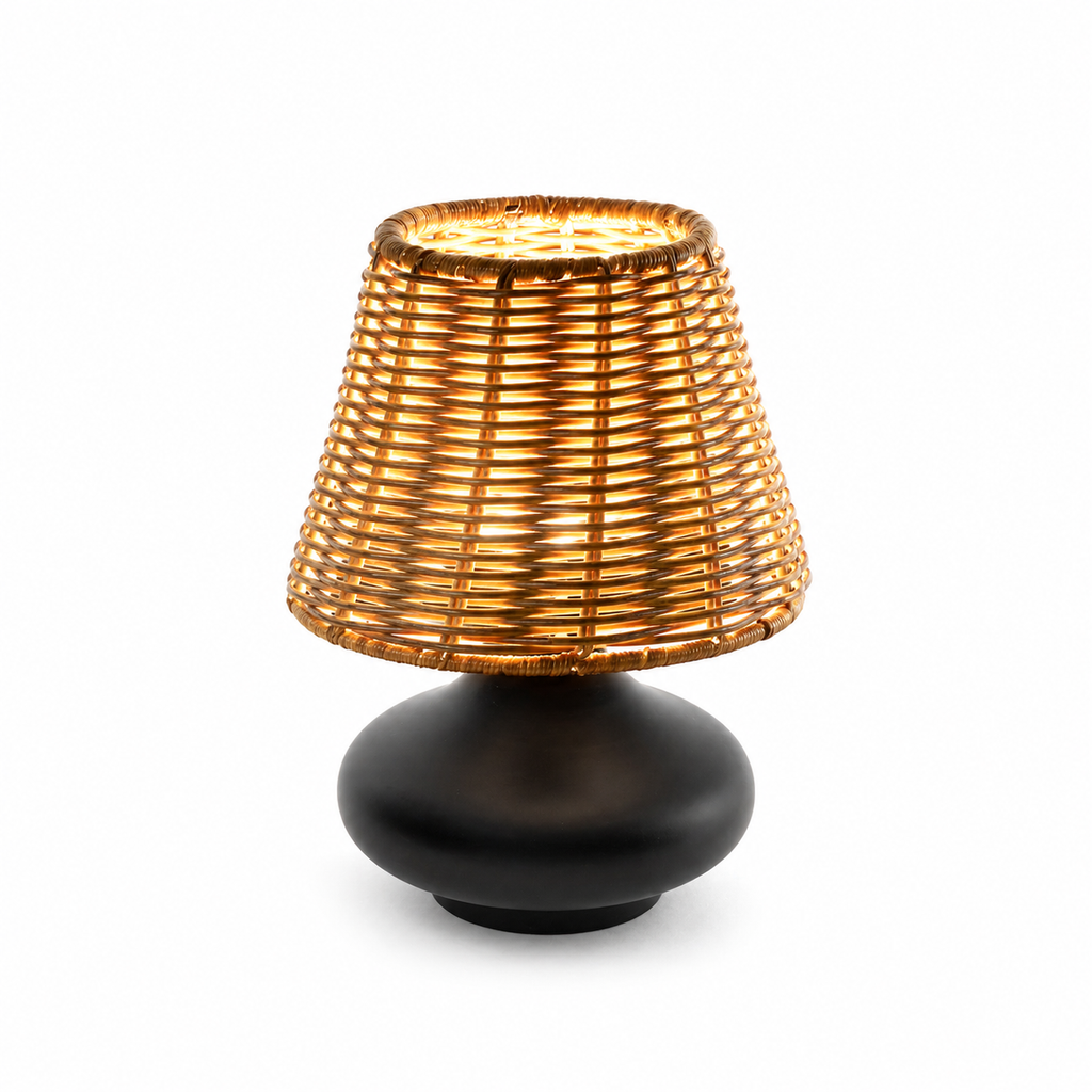 Lampe de chevet bambou