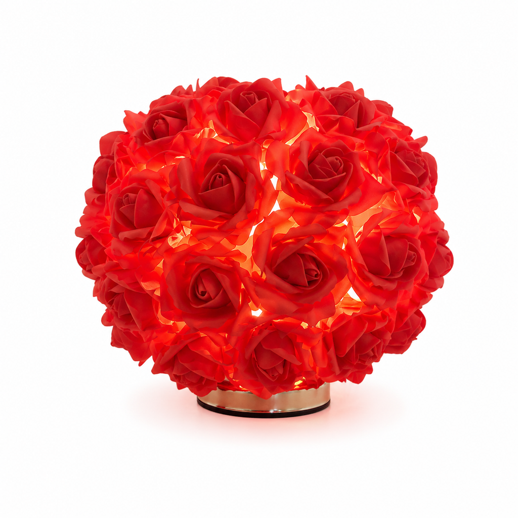 Lampe de chevet fleures
