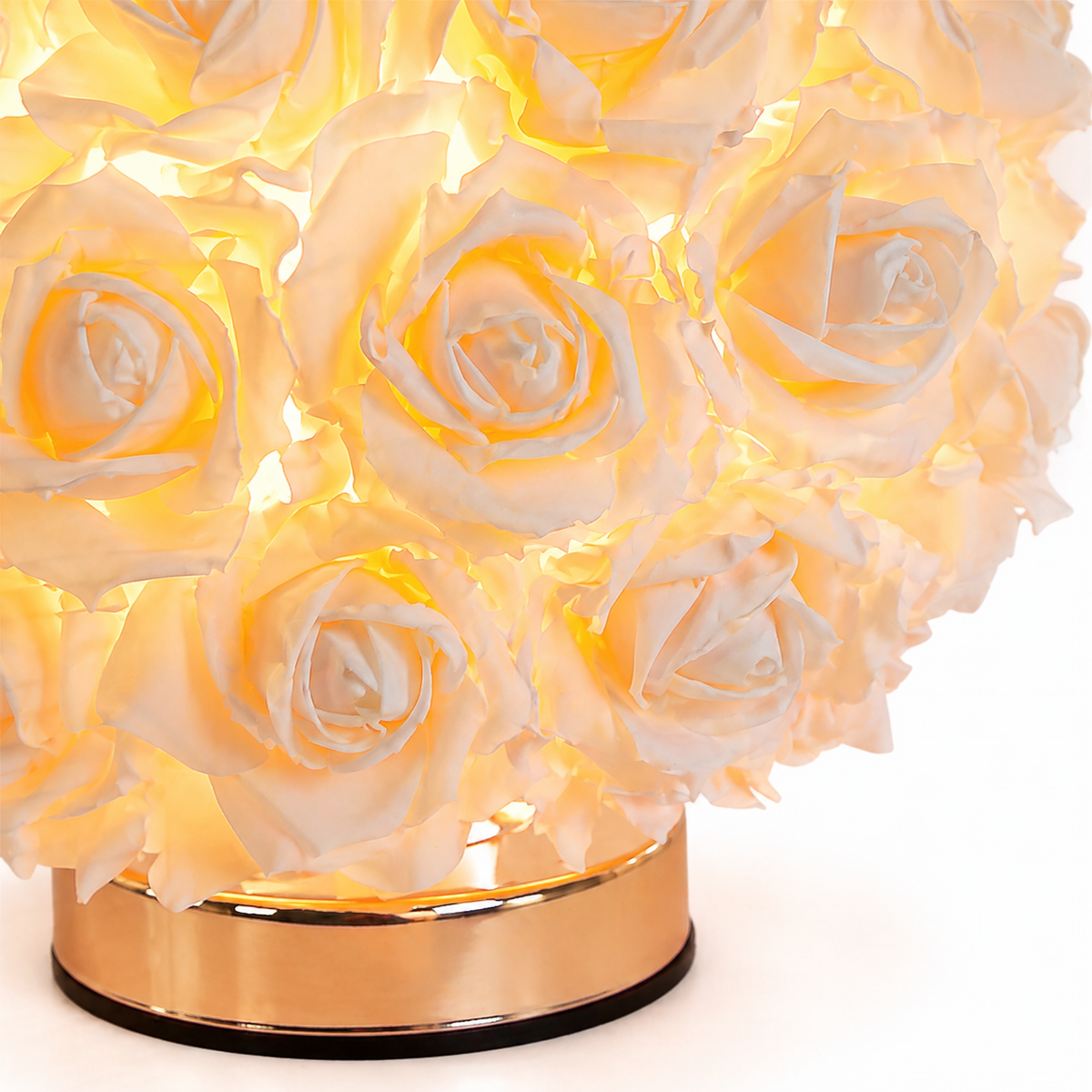 Lampe de chevet fleures