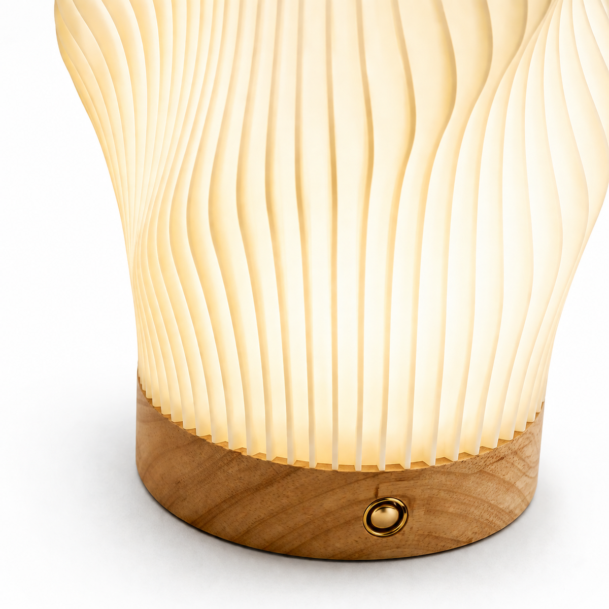 Lampe de chevet en bois moderne