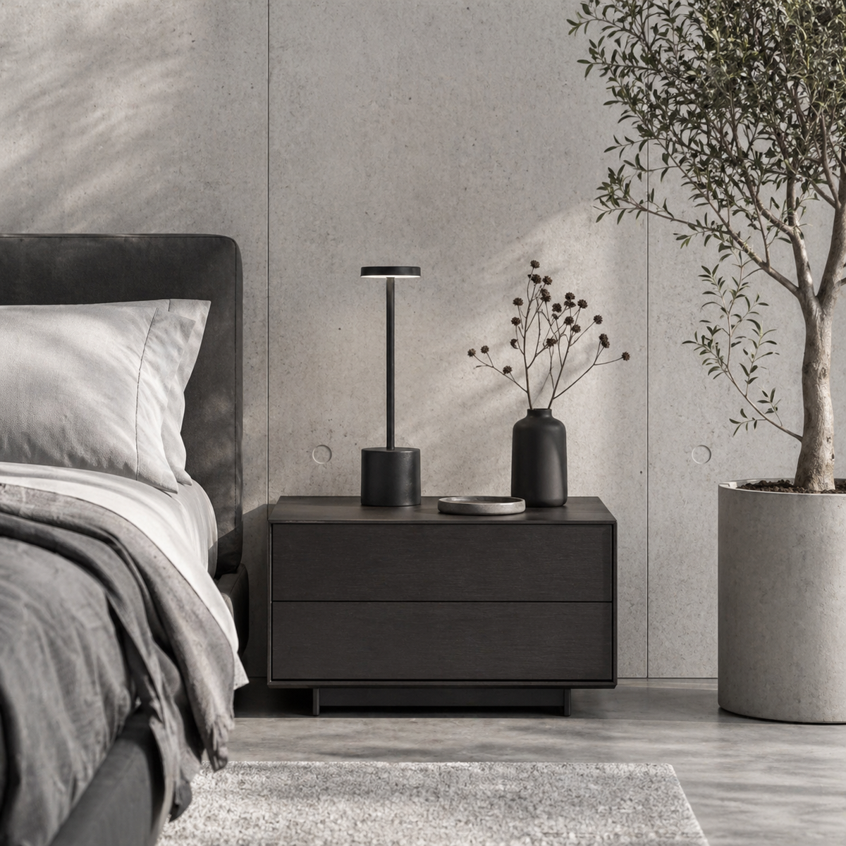 Lampe de chevet tactile