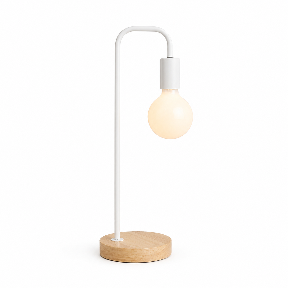 Lampe de chevet industriel