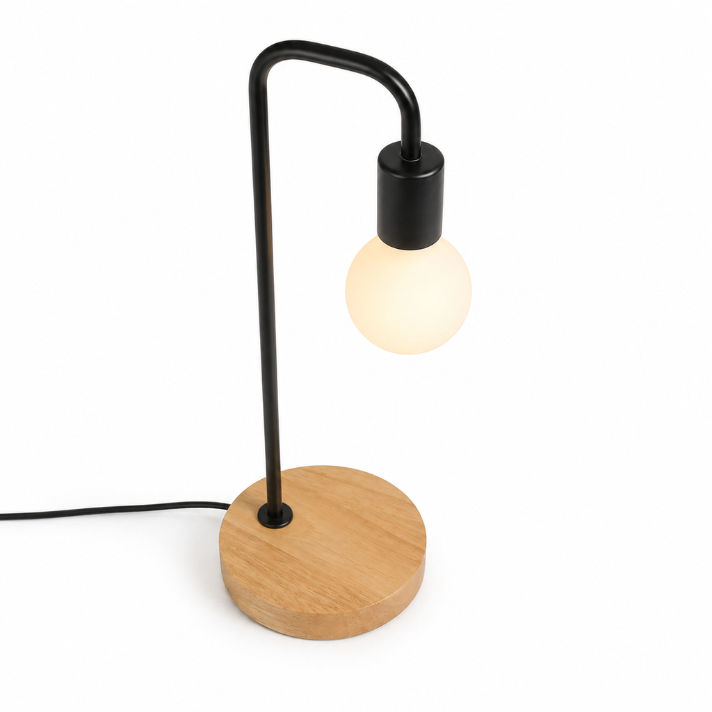 Lampe de chevet industriel
