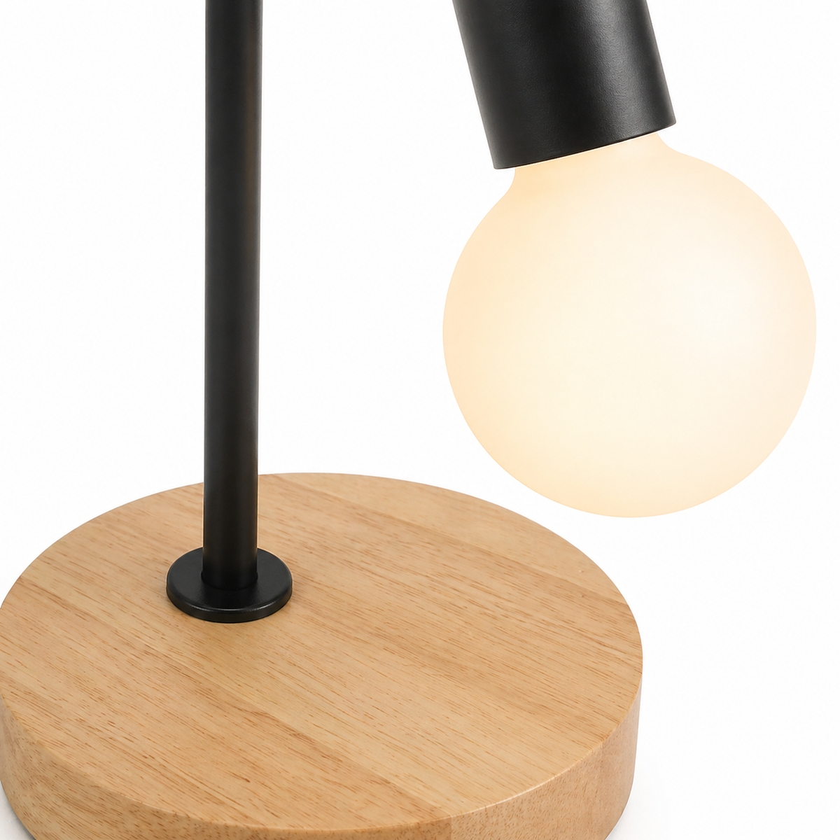 Lampe de chevet industriel