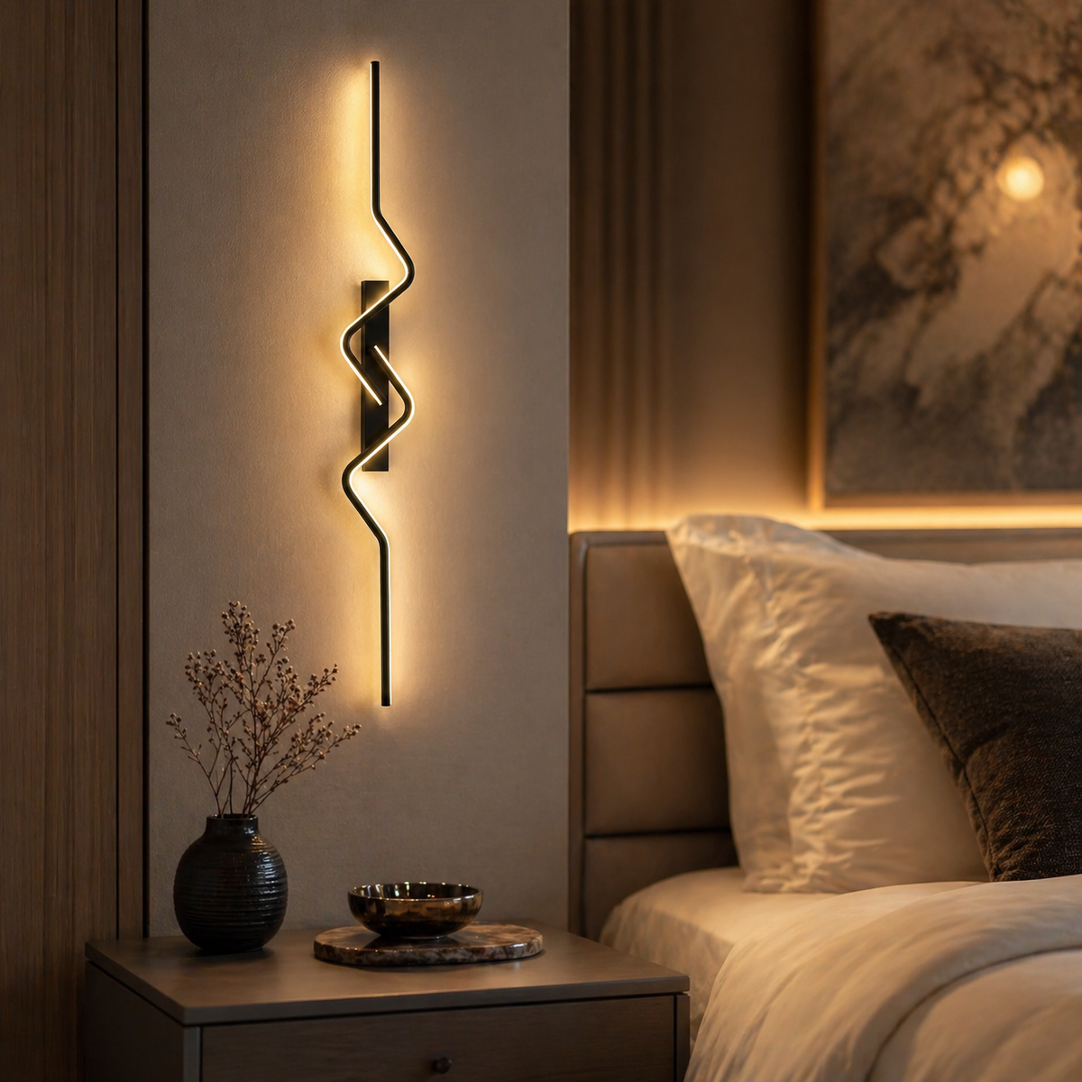 Lampe de chevet murale design Led