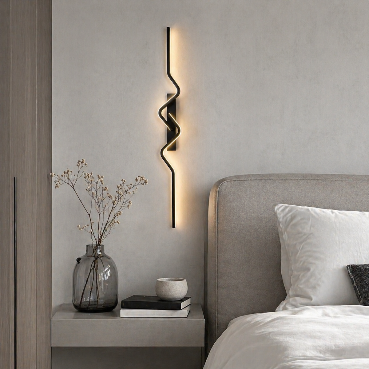 Lampe de chevet murale design Led