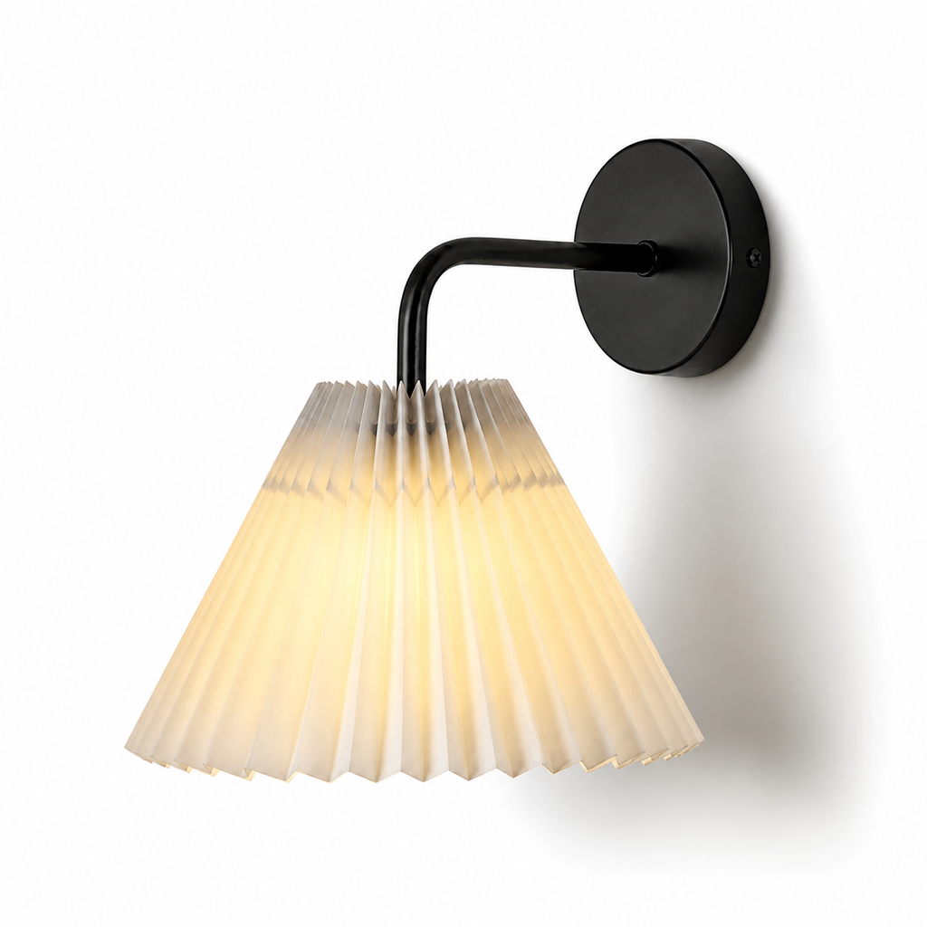 Lampe de chevet retro abat-jour