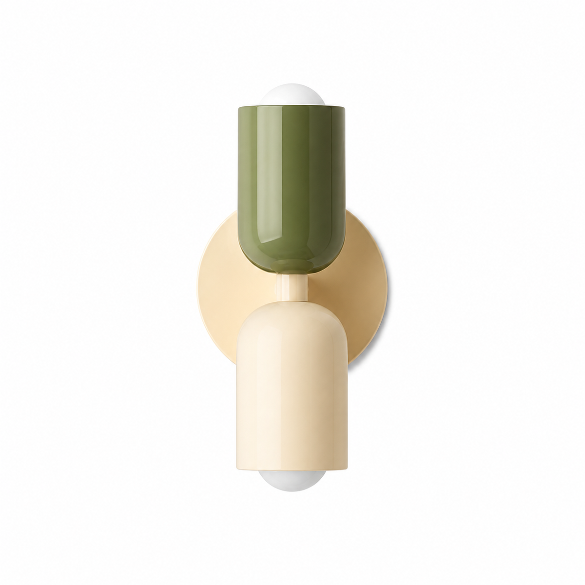 Lampe de chevet design double ampoule