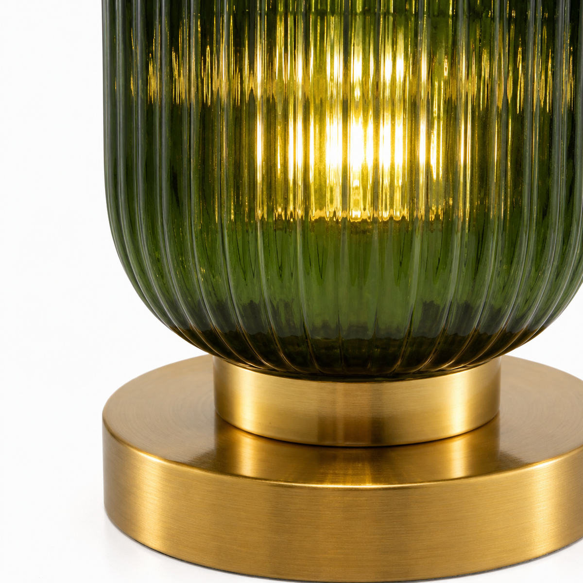 Lampe de chevet design en verre