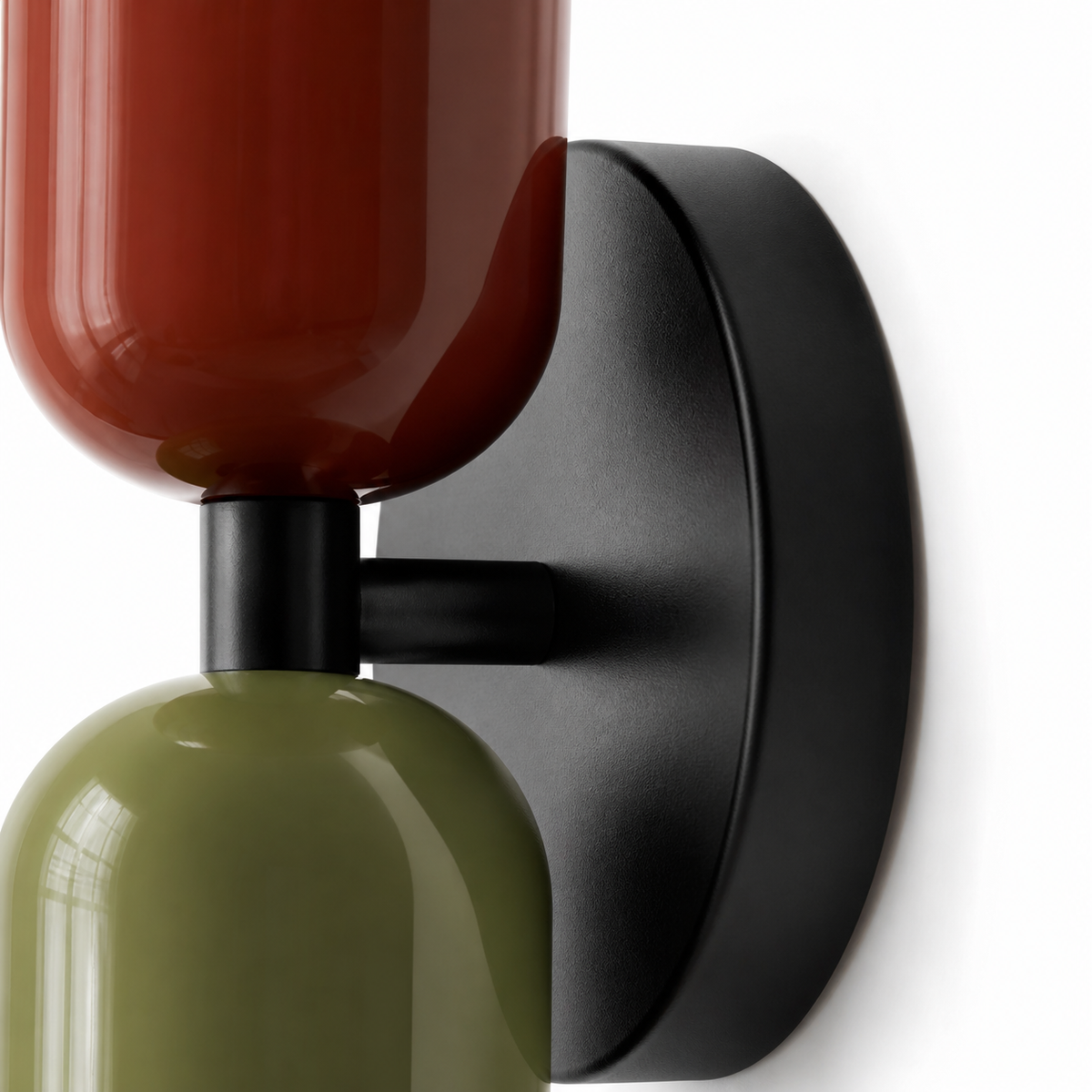 Lampe de chevet design double ampoule