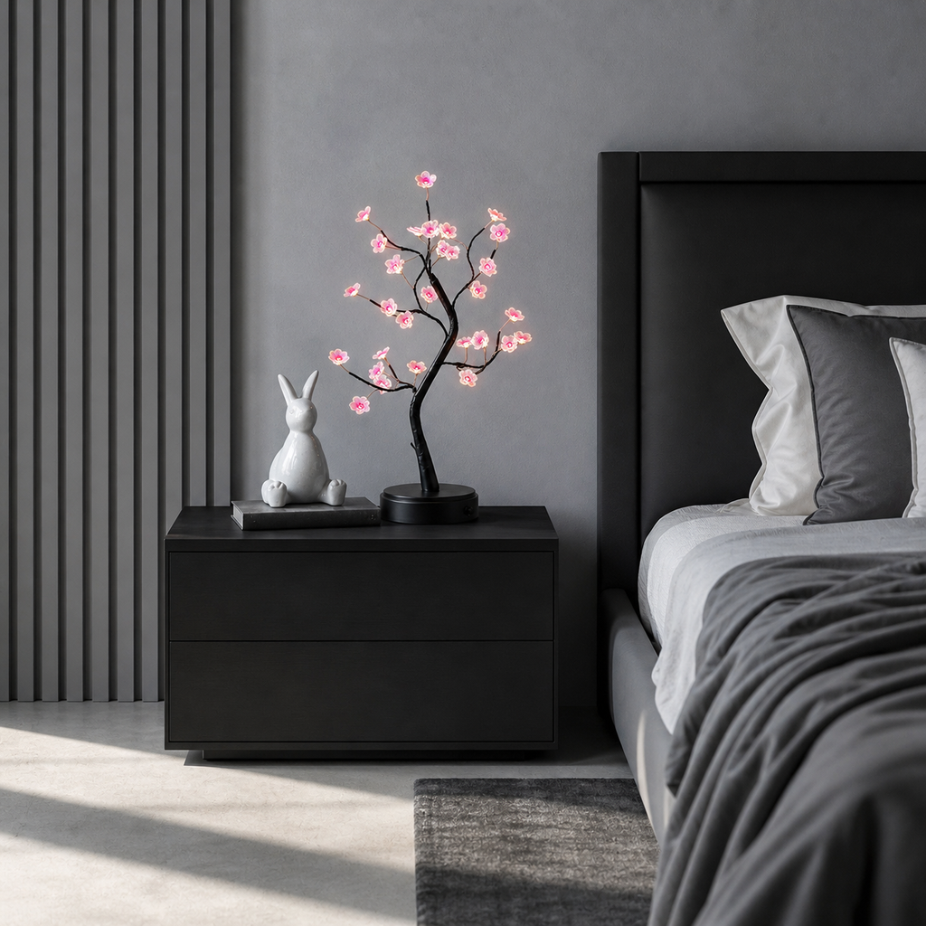 Lampe de chevet arbre Led