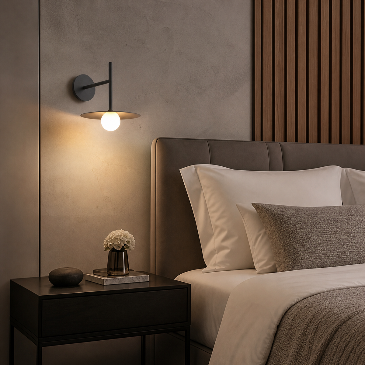 Lampe de chevet moderne Led