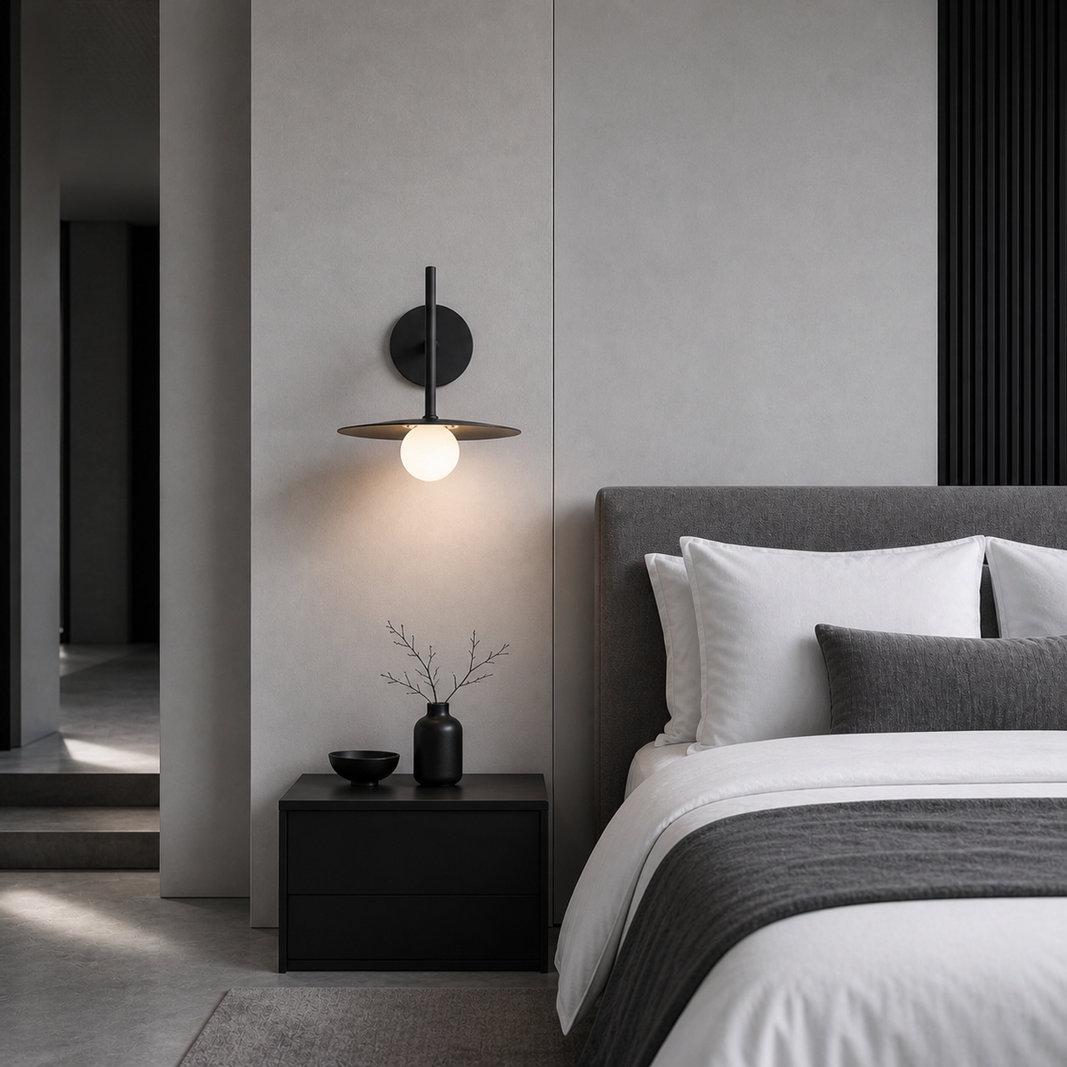 Lampe de chevet moderne Led