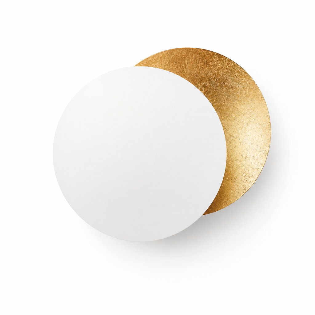 Lampe de chevet murale style lune