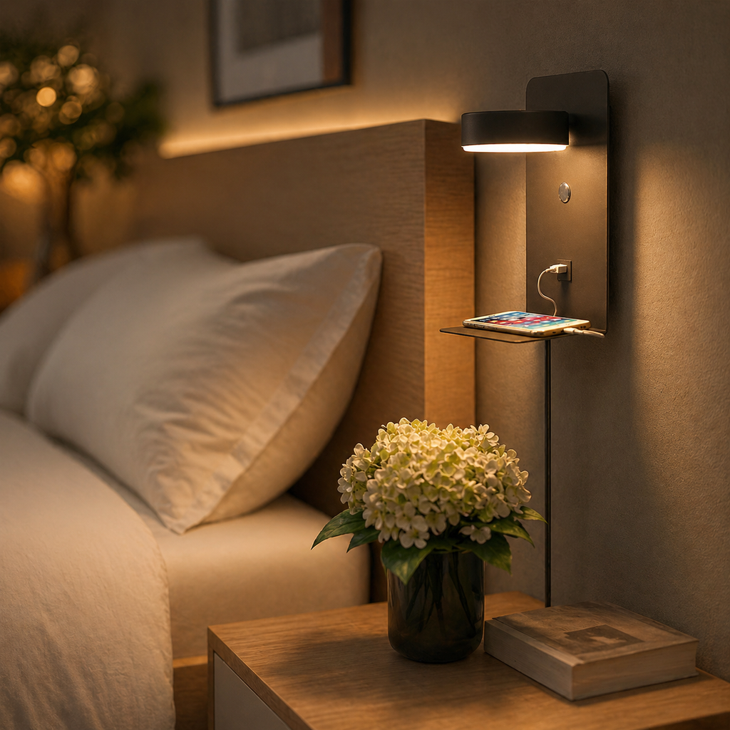 Lampe de chevet murale moderne