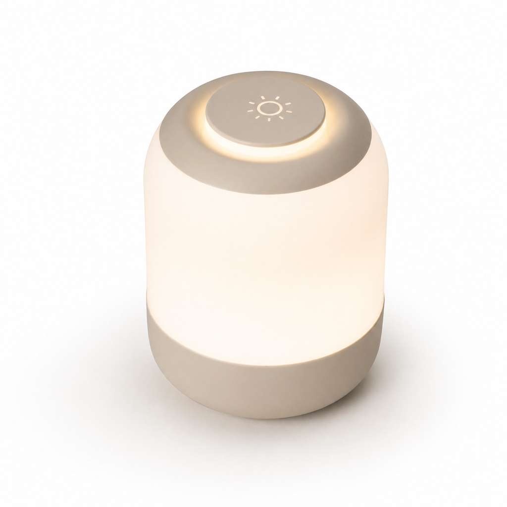 Lampe de chevet sans fil blanche
